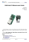RS232 RS485 Serial to WIFI Ethernet Converter