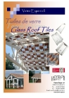 GLASS ROOF TILES