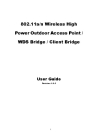 5-8km economic digital wireless network bridge