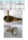 Bimetal Pipe Thermometer