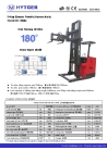 1 Ton Narrow Aisle 3-Way Electric Forklift Truck