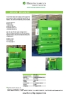 BTS-V50 Waste Baler, Cardboard Baler