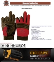 Mechanical hand protection working gloves, Mechanical work gloves
