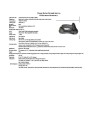 Charge Station 1D Wireless Barcode Scanner