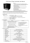 DW9E 3 Phase Coulometer / Kwh Meter / Energy Meter / Voltage Meter