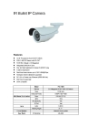IPC-E620  2.0 Megapixel IR Bullet IP Camera