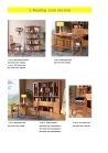 Simple fashion bamboo bookcases