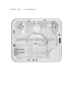 Acrylic new style thermal spa hot tub