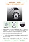 cctv ir ptz camera high speed dome waterproof 120m night vision