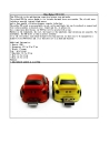 Best gift Yellow Car Novelty USB Flash Drive