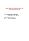 China Ortho Lab Study Model