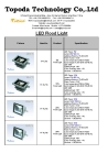 10W LED Food Light with 1000 Lumens, DC24V and TP65