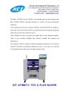 Excellent HCT-600-L Full Automatic SMT Placement Machine for PCB Electronics Manufacturing