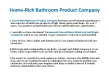 Homerich bathroom product company