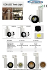 Modern design bright 10W original Epistar COB LED track/spot light AC 85-265V from high-end manufacture STL-101