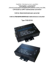 CAN to RS232/RS485/RS422 converter