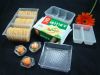 Устранимый поднос еды, поднос печенья, контейнер еды (NEW-027