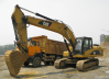 Используемая землечерпалка Crawler CAT329D