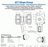 Western Unit Drawbar Hinge Group