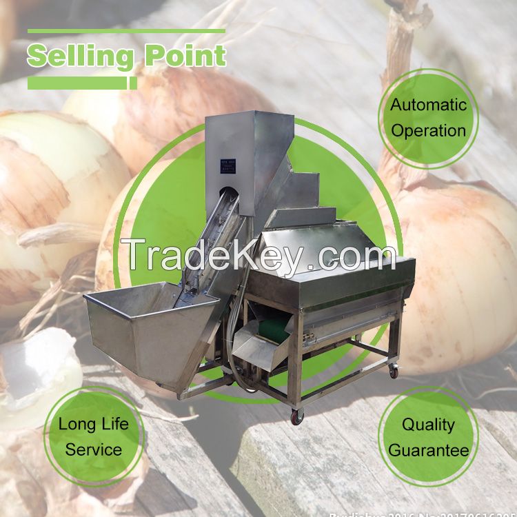 Large Capacity Automatic Onion Cutter Automatic Onion Peeler with China Top  Quality - China Onion Peeling Machine, Industrial Onion Peeling Machine