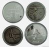 монетка сувенира Анти--серебра, монетка металла, монетка собрания