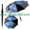прямой зонтик, зонтик гольфа, складывая зонтик