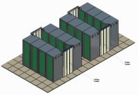 Система контейнера междурядья Airstop холодная