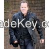 24 Live Another Day Jack Bauer Black Leather Jacket