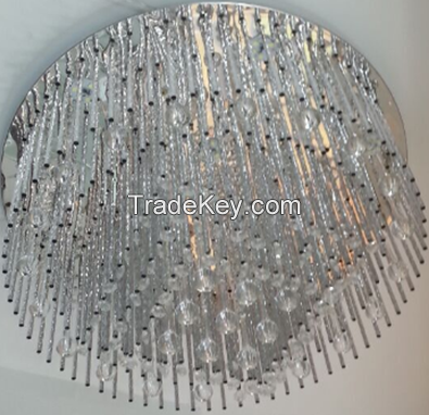 LED Crystal Ceiling Lamps