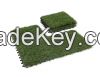 GOLDEN MOON Artificial Grass Turf Tile Interlocking Self-draining Mat