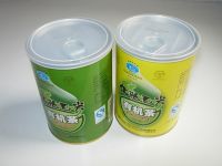 Зеленый пакетик чая внутри может (органический чай Xinyang Maojian)