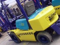 사용된 디젤 엔진 포크리프트 Komatsu Fd25