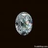Oval cut loose diamond 3 carats F VS1 diamond new