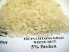 Рис зерна 5% Вьетнам белый длинний, 15%, 25% сломленное