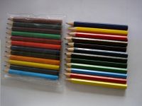 Размер карандаша 12 цветов половинный