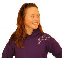 Девушки Hoody - износ лошади и пониа конструктора Gg Bling Девушки Hoody - износ лошади и пониа конструктора Gg Bling