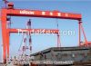 Double-trolley shipbuilding gantry crane