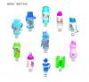 new design plastic sports drinking water bottle