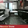 Newstar 중국 Nero Marquina 검정 대리석 도와