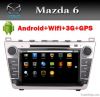 Автомобиль DVD GPS андроида на Mazda 6 с USB IPOD Wifi 3G BT Рейдио TV