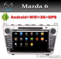 Автомобиль Dvd Gps андроида на Mazda 6 с Usb Ipod Wifi 3g Bt Рейдио Tv