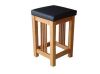 Mission Style Amish Solid Bamboo Backless Bar Stool 30"