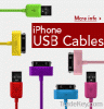 Цветастые кабели Usb для iphones