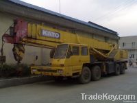 Используемый кран Nk350e тележки Kato, первоначально