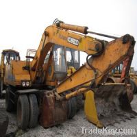 사용된 바퀴 굴착기 Kobelco Sk04