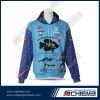 충분히에 hoody OEM 승화는 팀을 위해 지퍼로 잠급니다