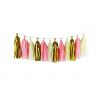 Tissue Paper Tassel Garlands for Celebrations and Party Events Supplies