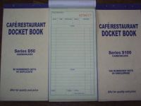 книга квитанции ресторана