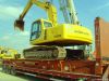 Используемая землечерпалка KOMATSU PC220-6, первоначально Япония