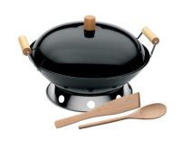 Wok установленное Tr-35s3 Stir-фрая Non-ручки